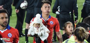 Eduardo Vargas gewann im Juli mit Chile die Copa America Eduardo Vargas