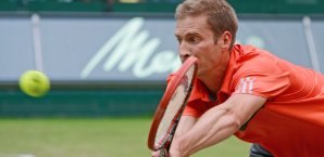 Florian Mayer musste gegen Martin Klizan aufgeben Florian Mayer