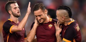 Francesco Totti geht mit den Römern in seine 24. Saison Francesco Totti, Serie A