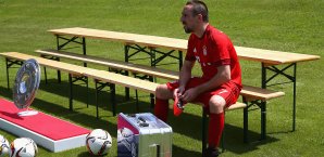Franck Ribery muss nach seiner langen Leidenszeit weiter auf sein Comeback warten Franck Ribery