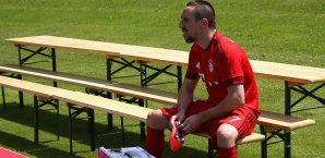 Franck Ribery fehlt den Bayern nunmehr schon seit sechs Monaten Franck Ribery