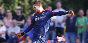 Ron-Robert Zieler sah beim einzigen Treffer des Tages nicht gut aus H96