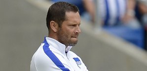 Pal Dardai konnte mit dem letzten Test-Ergebnis nicht zufrieden sein Hertha