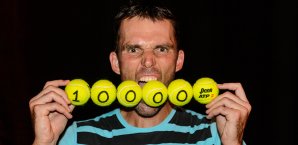 Ivo Karlovic feiert einen großen Triumph Ivo Karlovic