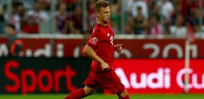 Joshua Kimmich hat eine leichte Oberschenkelprellung erlitten Joshua Kimmich