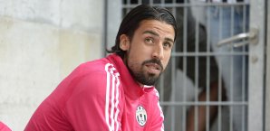 Sami Khedira musste bei einem Test mit Juve nach 30 Minuten verletzt raus Juve