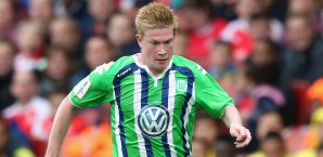 Kevin De Bruyne steht ganz oben auf der Liste bei Manchester City Kevin De Bruyne