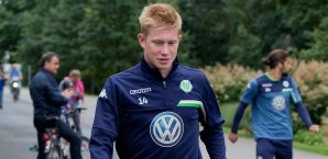 Kevin De Bruyne trainiert weiterhin mit dem VfL Wolfsburg Kevin De Bruyne