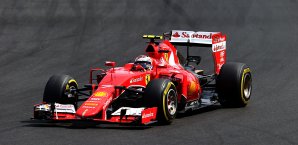 Fährt auch im kommenden Jahr für Ferrari: Kimi Räikkönen Kimi Räikkönen, Sebastian Vettel, Formel 1
