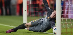Marc-Andre Ter Stegen mit der 'Parade des Jahres' gegen Bayern München Marc-Andre Ter Stegen