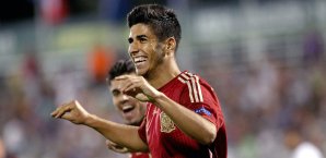 Asensio spielt für die spanische U-21-Auswahl Marco Asensio, Real Madrid, Espanyol Barcelona
