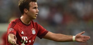 Mario Götze hat beim FCB derzeit einen schweren Stand Mario Götze