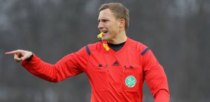 Martin Petersen wurde in der Partie zwischen Osnabrück und Leipzig von einem Feuerzeug getroffen Martin Petersen