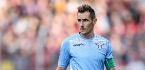 Miroslav Klose will mit den Römern in die Champions League einziehen Miroslav Klose