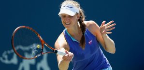 Mona Barthel hat das deutsche Duell gegen Andrea Petkovic für sich entschieden Mona Barthel