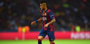 Neymar spielt seit 2013 beim FC Barcelona Neymar