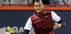 Nick Kyrgios ist für sein Temperament berüchtigt Nick Kyrgios