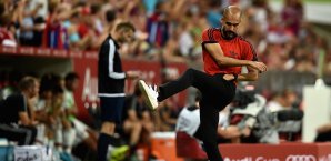 Pep Guardiola war zurecht aufgebracht Pep Guardiola