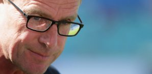 Ralf Rangnick ist nicht zufrieden mit den Ergebnissen Ralf Rangnick