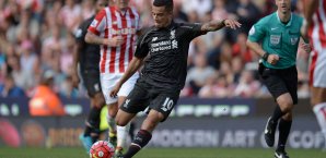 Coutinho nahm genau Maß und erlöste die Reds kurz vor Schluss Reds