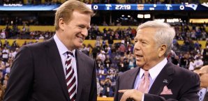 Das Tischtuch zwischen Roger Goodell und Robert Kraft ist zerschnitten Roger Goodell, Robert Kraft