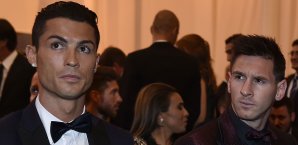 Christiano Ronaldo und Lionel Messi können nur von Luis Suarez geschlagen werden Ronaldo