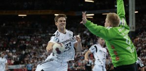 Der THW Kiel hatte gegen Drittligist VfL Fredenbeck keine Probleme Rune Dahmke
