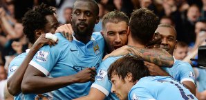 Sami Nasri machte für City alles klar Sami Nasri, Manchester City