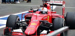 Sebastian Vettel war nach dem Rennen wegen seines geplatzten Reifen in Rage Sebastian Vettel