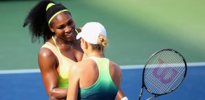 Serena Williams siegte im Finale gegen Simona Halep Serena Williams