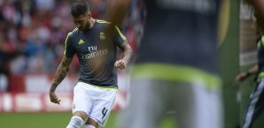 Kapitän Sergio Ramos war mit dem Ergebnis gegen Gijon unzufrieden Sergio Ramos