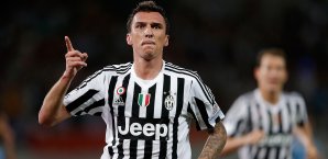 Mandzukic war mal wieder mit dem Kopf erfolgreich Supercoppa