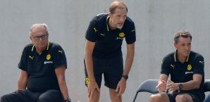 Thomas Tuchel feiert sein Bundesliga-Debüt mit dem BVB Thomas Tuchel