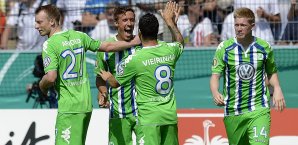 Die Wölfe hatten keine Probleme mit ihrem Gegner VfL Wolfsburg