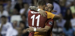 Wesley Sneijder erzielte gegen Konyaspor einen Doppelpack Wesley Sneijder