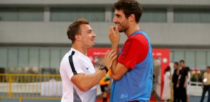Xherdan Shaqieri und Javi Martinez könnten sich in der Bundesliga wiedersehen Xherdan Shaqiri