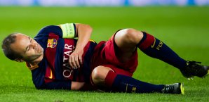 Andres Iniesta fehlt Barca gegen Villarreal Andres Iniesta