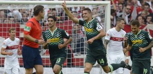 Granit Xhaka (M.) glaubt an einen Aufschwung bei Gladbach Granit Xhaka