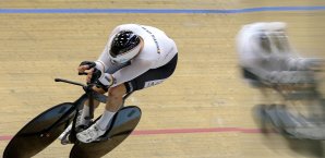 Domenic Weinstein gewann Silber Radsport