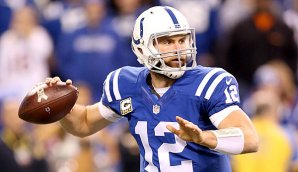 Andrew Luck zog sich im Spiel gegen Denver einen Nierenriss zu Andrew Luck
