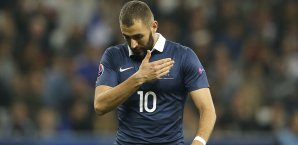 Karim Benzema spielte zuletzt in der Partie gegen Deutschland Karim Benzema