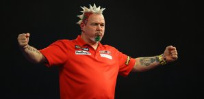 Peter 'Snakebite' Write schnappt sich Premierentitel Peter Wright