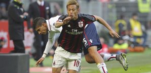 Der AC Milan musste sich Bologna geschlagen geben AC Mailand