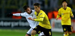 Bei Dortmund kam Adnan Januzaj nicht wie gewünscht zum Zug Adnan Januzaj