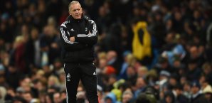 Alan Curtis befindet sich mit den Swans in akuter Abstiegsgefahr Alan Curtis