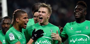Alexander Söderlund erzielte das goldene Tor für St. Etienne Alexander Söderlund