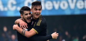 Alvaro Morata war mit einem Doppelpack der Matchwinner für Juve Alvaro Morata