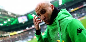 Gladbachs Coach Andre Schubert muss im Trainingslager auf einige verletzte Spieler verzichten Andre Schubert