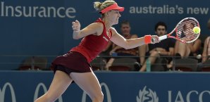 Angelique Kerber gewann im Halbfinale gegen Navarro Angelique Kerber