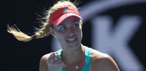 Angelique Kerber hat zum dritten Mal das Achtelfinale der Australian Open erreicht Angelique Kerber